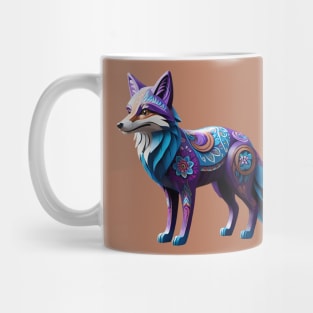 Floral Fox Mug